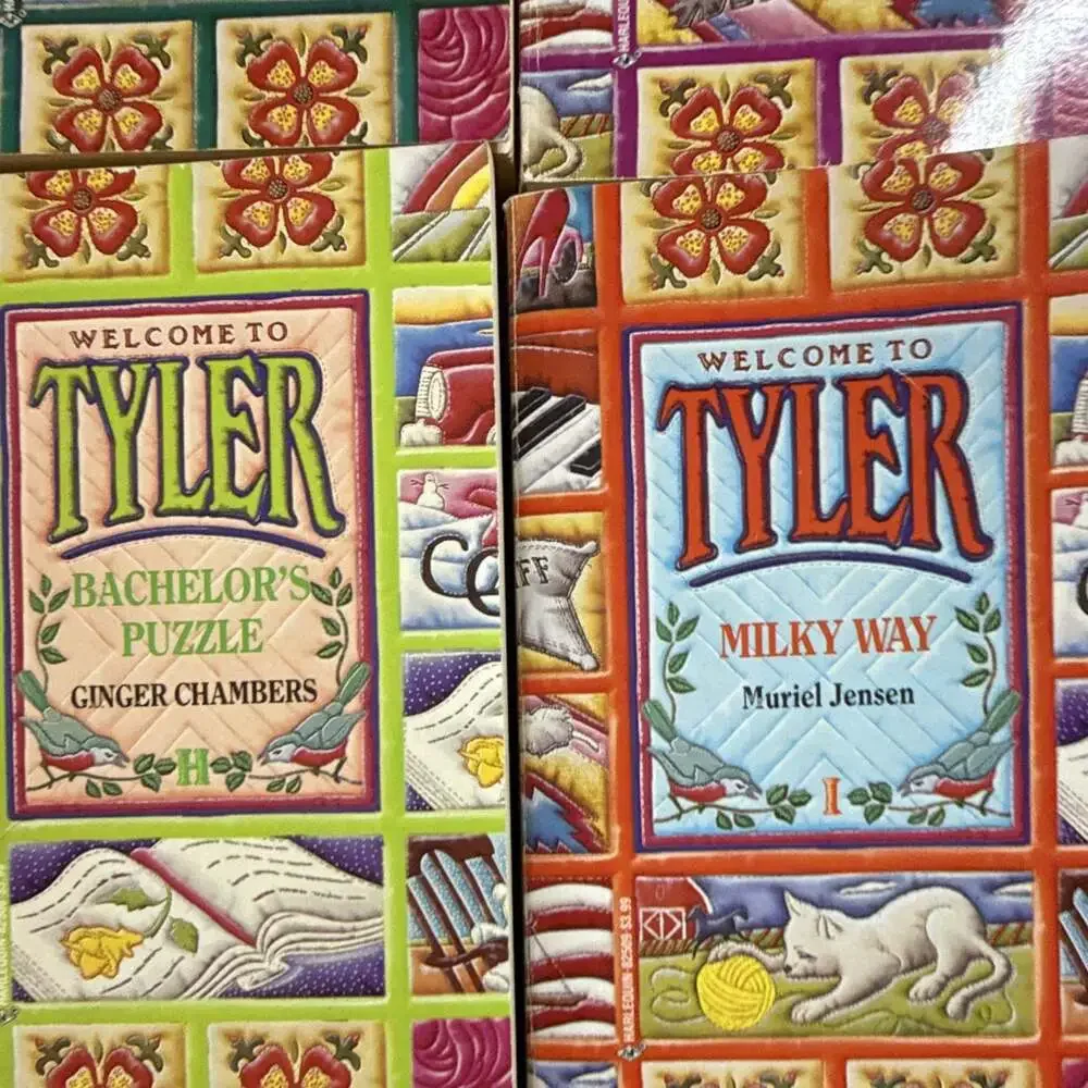 Welcome to Tyler Harlequin Romance Series Lot of 9 Paperback Books Vintage